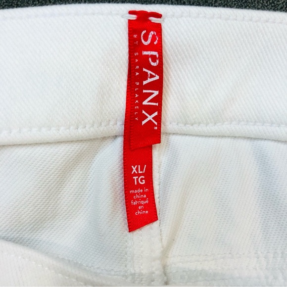 SPANX Jean-ish White Ankle Leggings Size XL - Picture 11 of 15